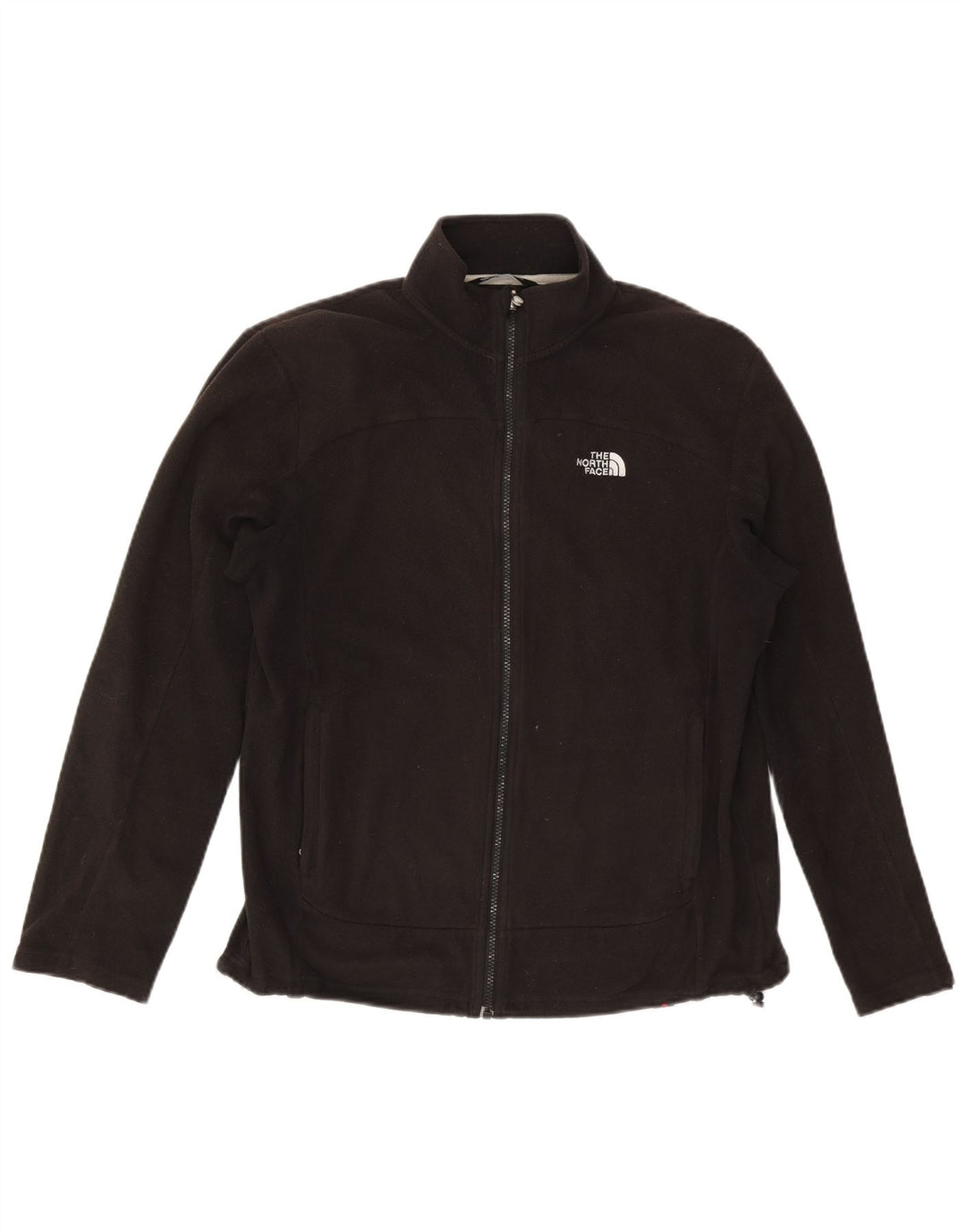The North Face Mens Fleece Jacket UK 38 Medium Black Poliester