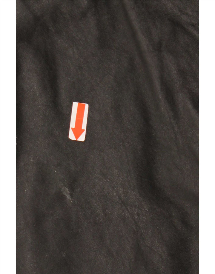 Pleton de piele vintage pentru femei IT 48 XL Negru
