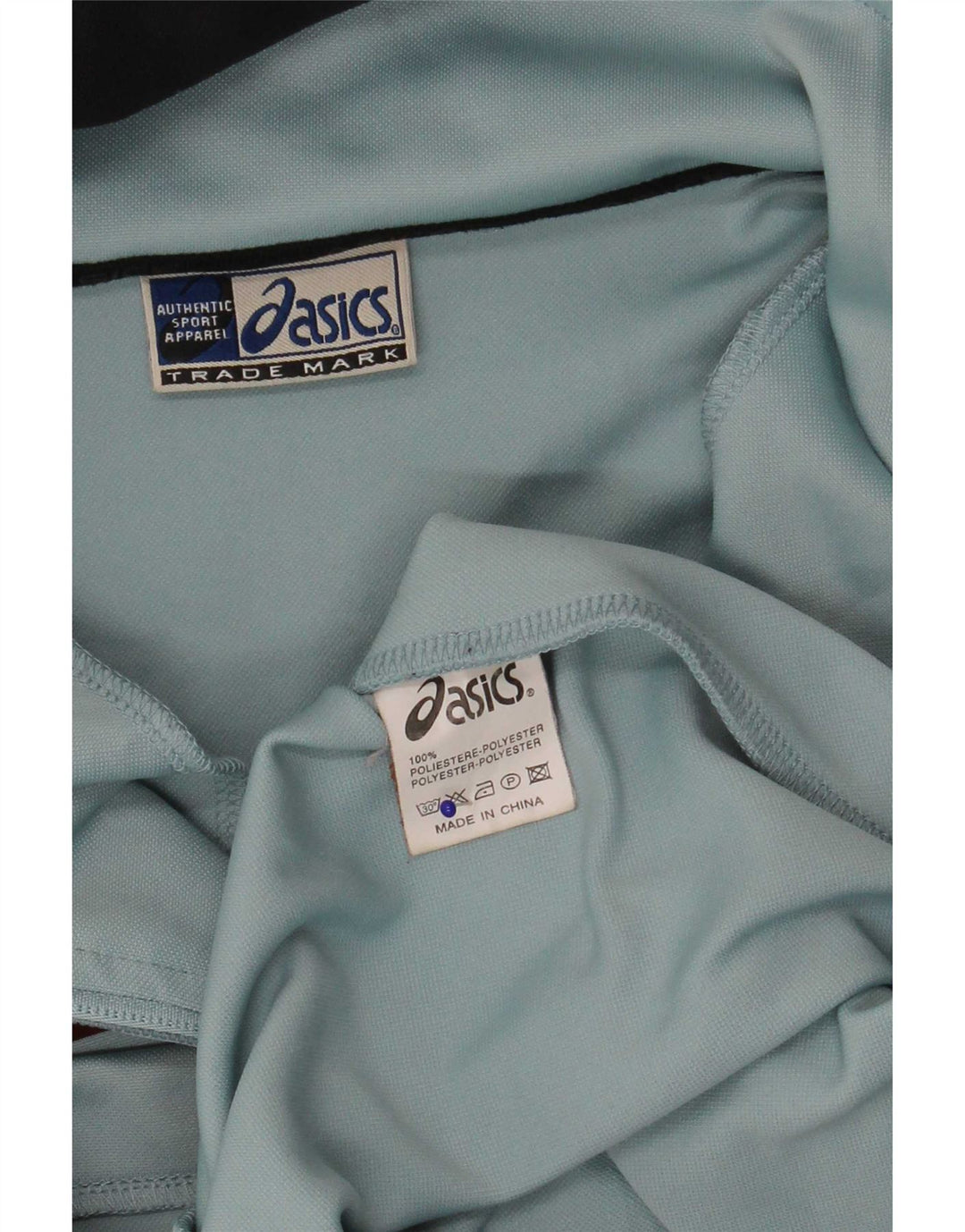 Trening pentru bărbați Asics Jachetă de top cu glugă, albastru, poliester color bloc