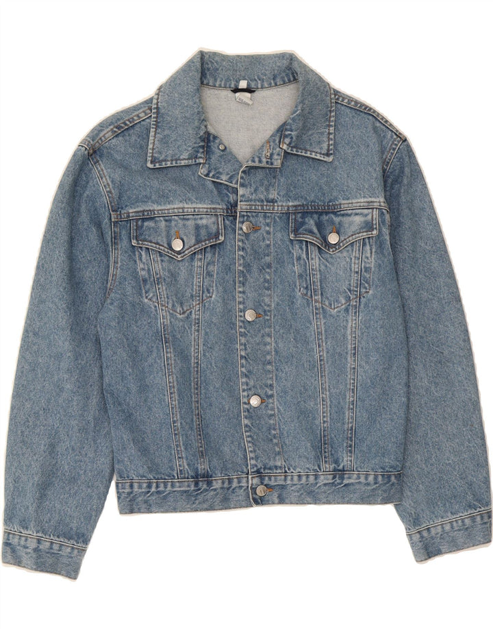 VINTAGE Mens Denim Jacket UK 34 XS Blue Cotton Vintage Vintage and Second-Hand Vintage from Messina Hembry 