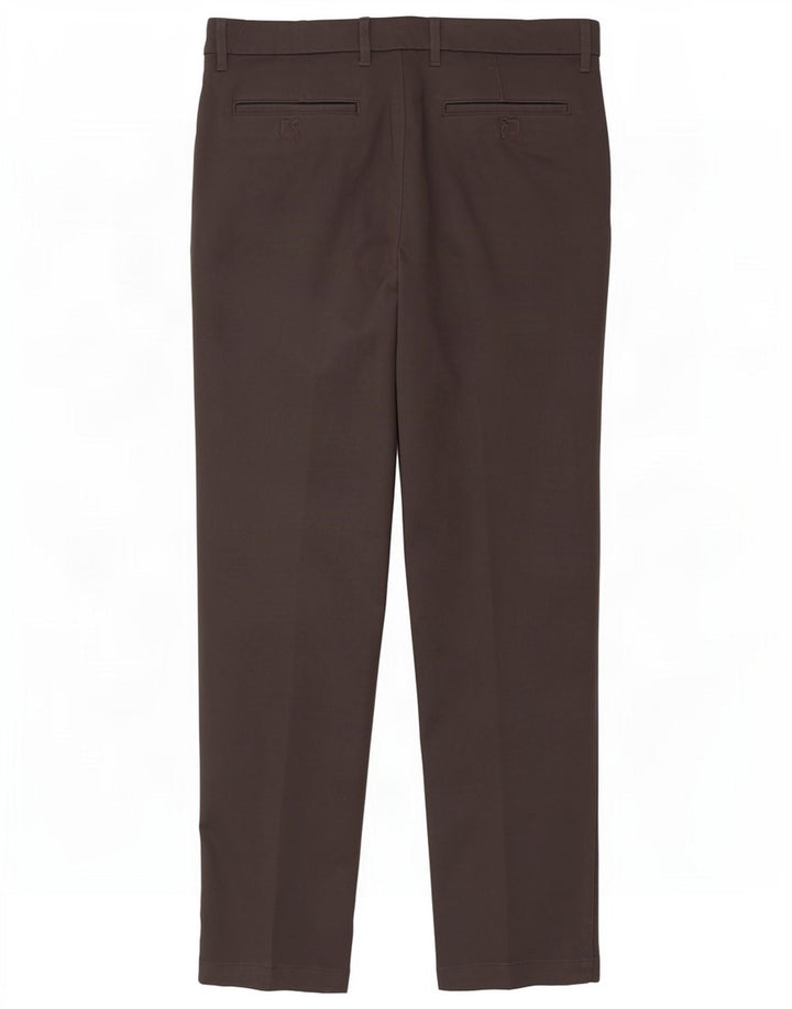 Pantaloni chino slim pentru femei Marks & Spencer L34 L33 bumbac gri