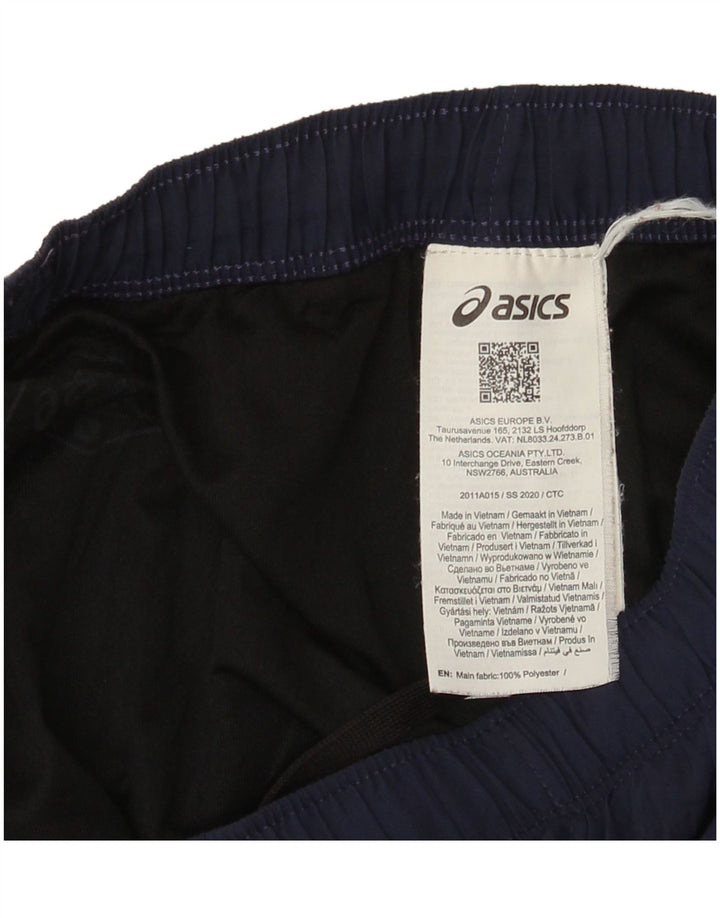 Pantaloni scurți sport pentru bărbați Asics XS poliester bleumarin