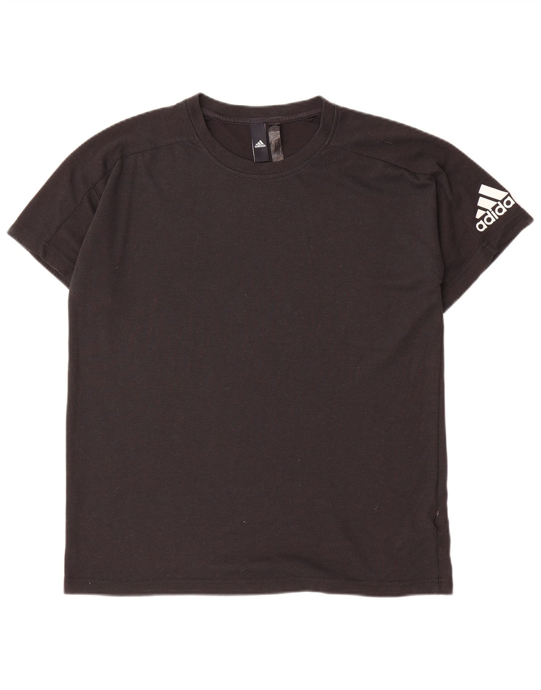Tricou pentru bărbați Adidas Top Mediu Negru Poliester