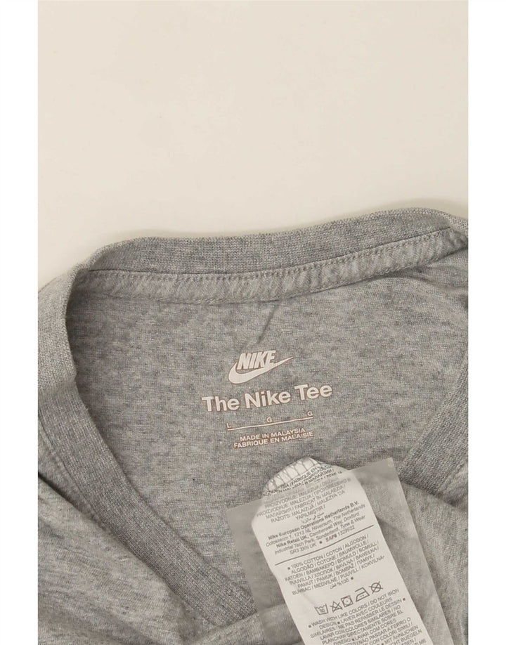 Tricou pentru bărbați Nike Top mare, gri bumbac