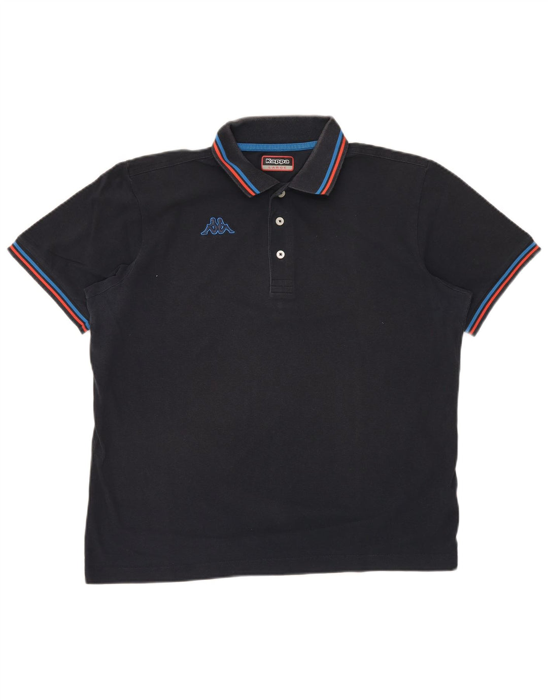 Cămașă polo pentru bărbați KAPPA, mare, albastru, bumbac
