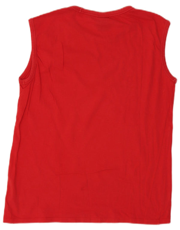 Tricou grafic Champion pentru băieți Top 15-16 ani 2XL Roșu