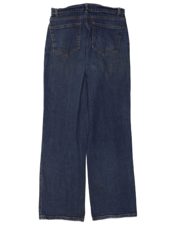 MINT VELVET Blugi pentru femei cu picioare largi UK 12 Medium L30 L30 Bumbac albastru