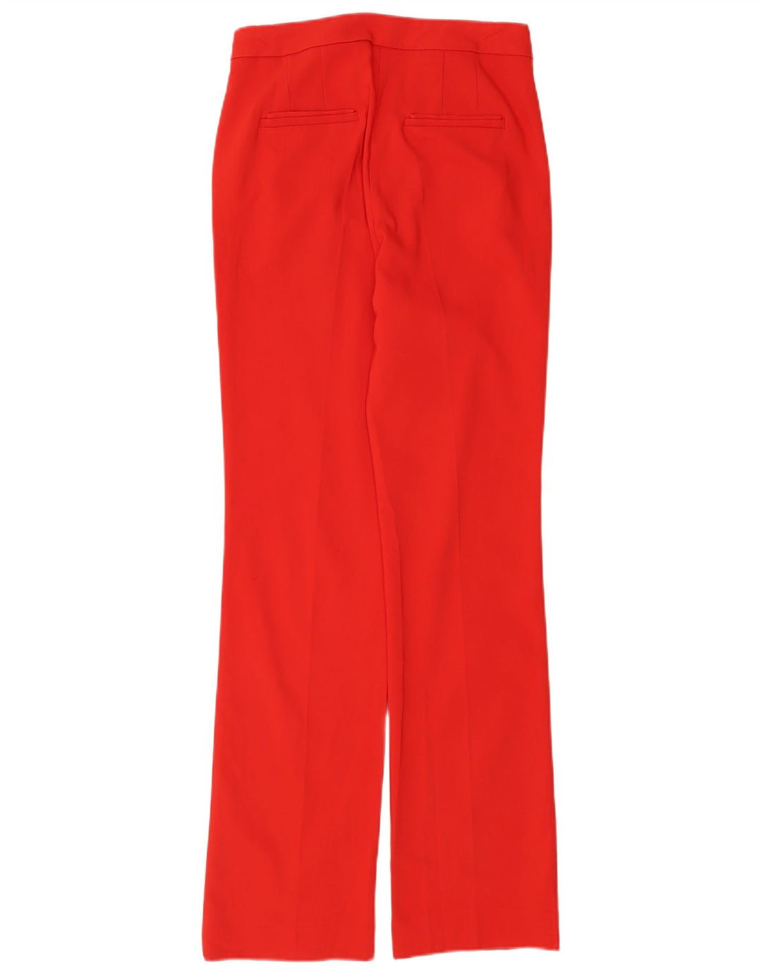 Pantaloni casual drepti pentru femei Zara Mediu L28 L34 Roșu