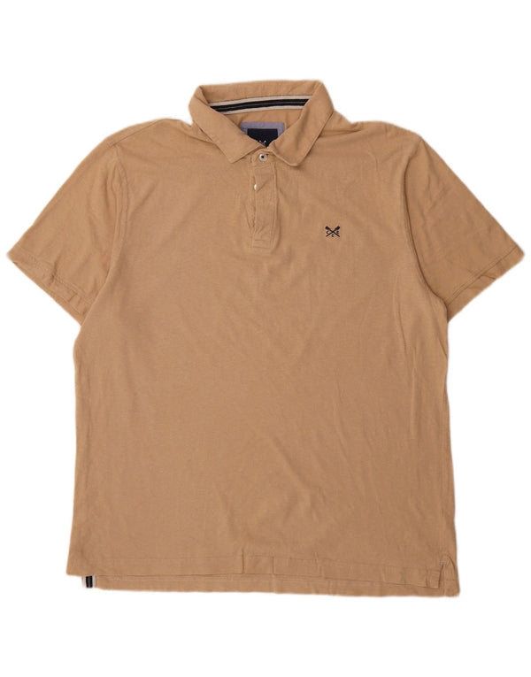 Crew Clothing Tricou polo pentru bărbați XL Bej Bumbac