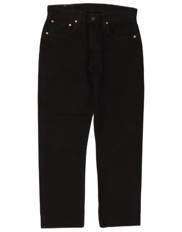 Blugi drepti pentru bărbați Levi's 534 W34 L28 bumbac negru
