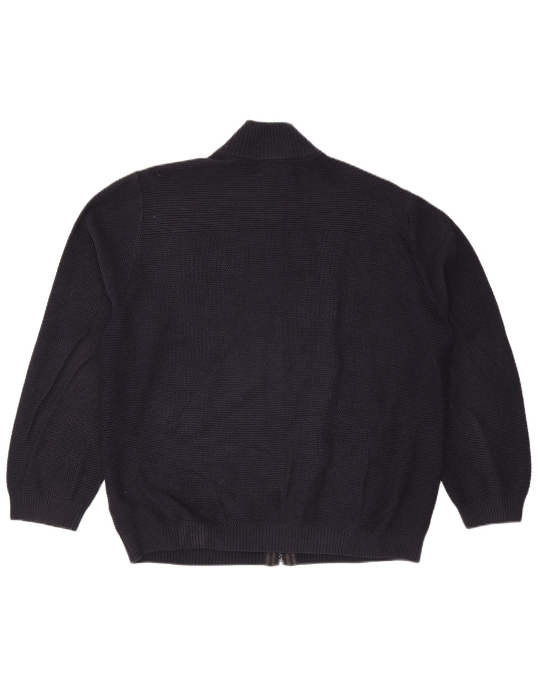 Pulover cardigan pentru bărbați Marks & Spencer, bumbac bleumarin 2XL