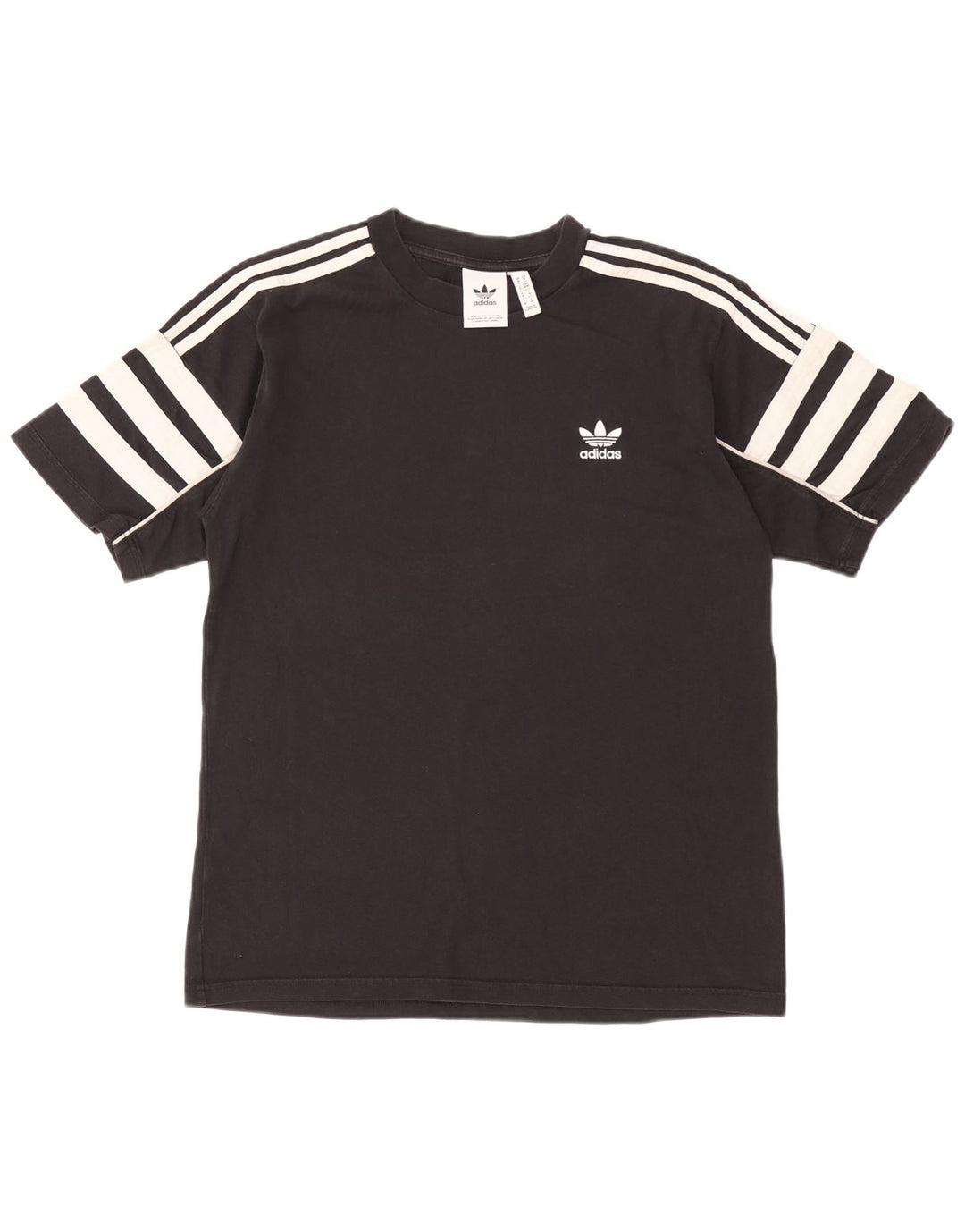 Tricou pentru bărbați Adidas Top Mediu Negru Bumbac
