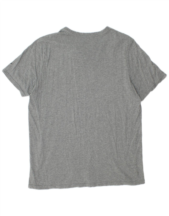 Tricou grafic PUMA pentru bărbați Top mare, gri cu pete