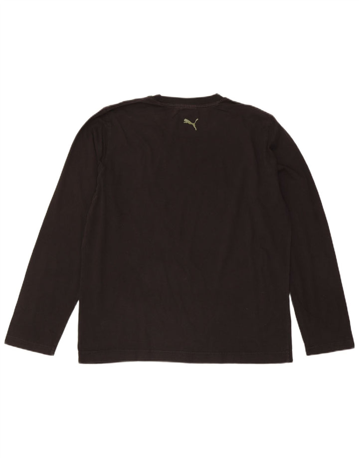 Tricou cu mânecă lungă Puma pentru bărbați, negru