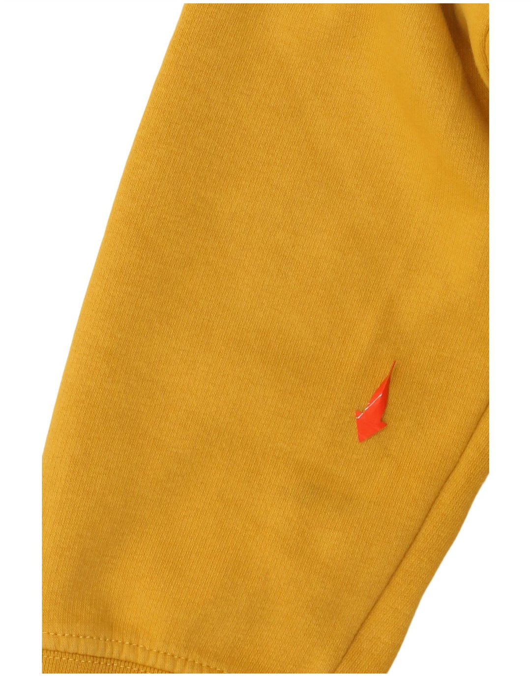 Pulover cu glugă cu grafic pentru bărbați CHAMPION, bumbac galben mic