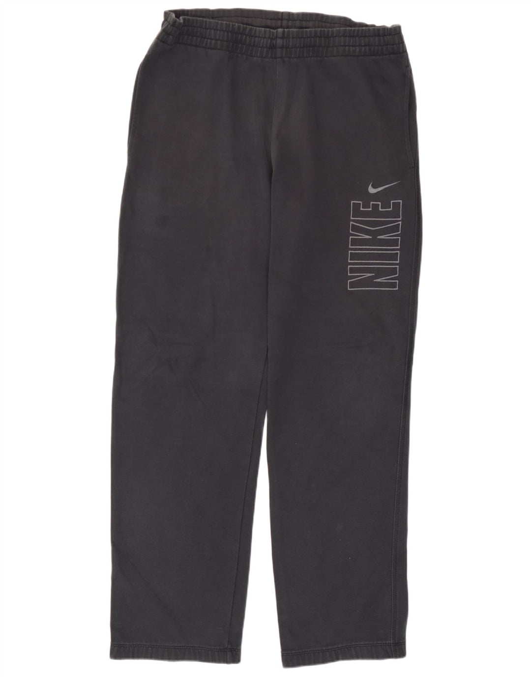 Pantaloni de trening Nike Grafic pentru bărbați, bumbac mediu negru