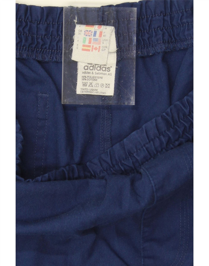 ADIDAS Mens Casual Shorts W30 Medium Navy Blue Polyester Vintage Adidas and Second-Hand Adidas from Messina Hembry 