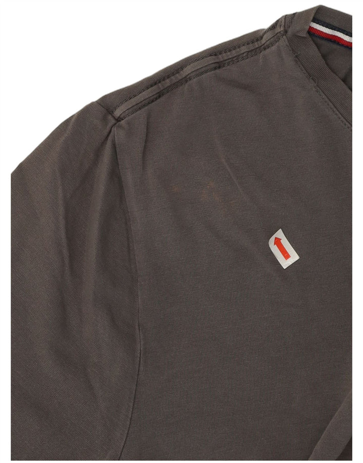 Tricou pentru bărbați Tommy Hilfiger Slim Fit Top din bumbac gri mediu