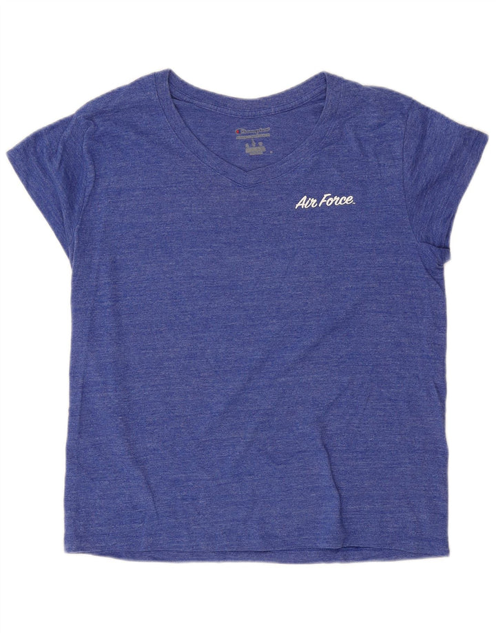 Tricou grafic CHAMPION pentru femei Top UK 16 Large Blue