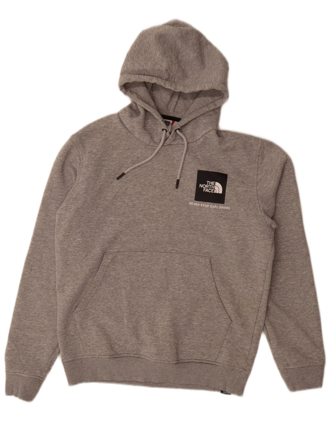 Pulover pentru bărbați The North Face, bumbac, gri mediu