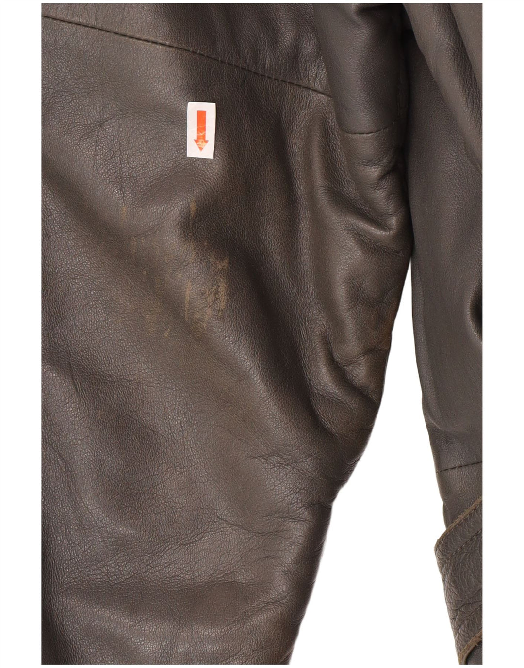 Palton din piele pentru bărbați DRESSCO IT 54 2XL din piele gri