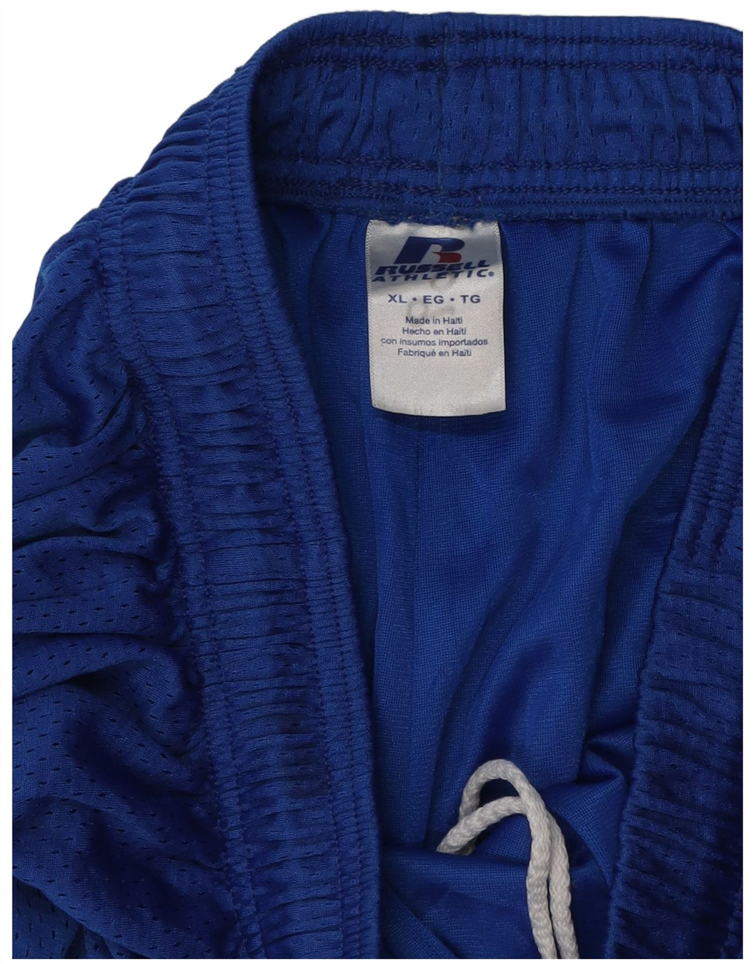 RUSSELL ATHLETIC Pantaloni scurți sport grafic pentru bărbați XL poliester albastru