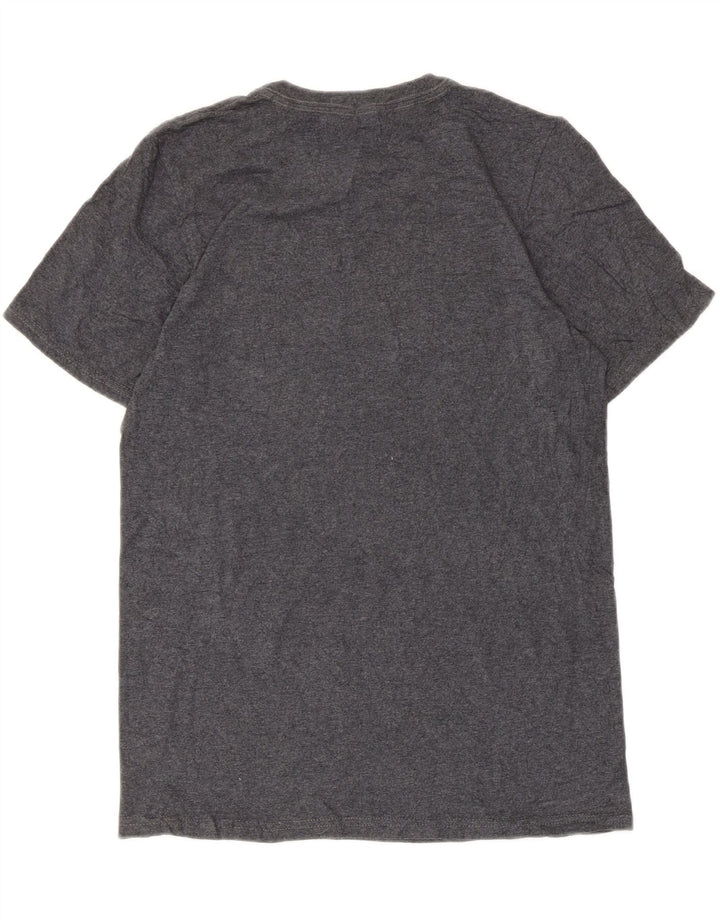 Tricou grafic Russell Athletic pentru bărbați Top mic, gri, bumbac