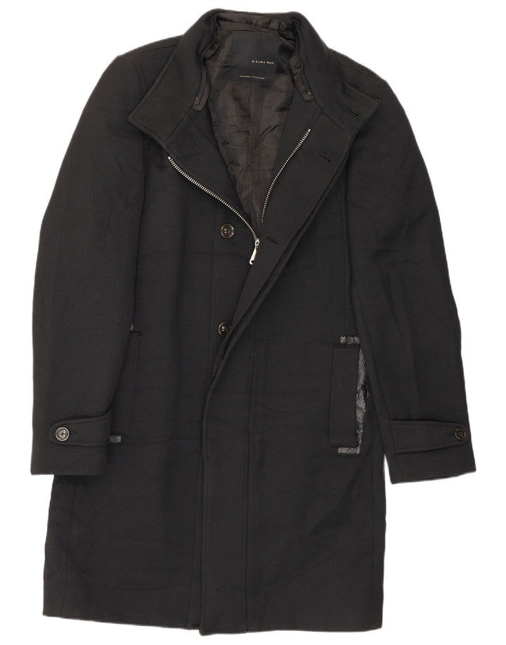 Pardesiu pentru bărbați Zara UK 38 Medium Black