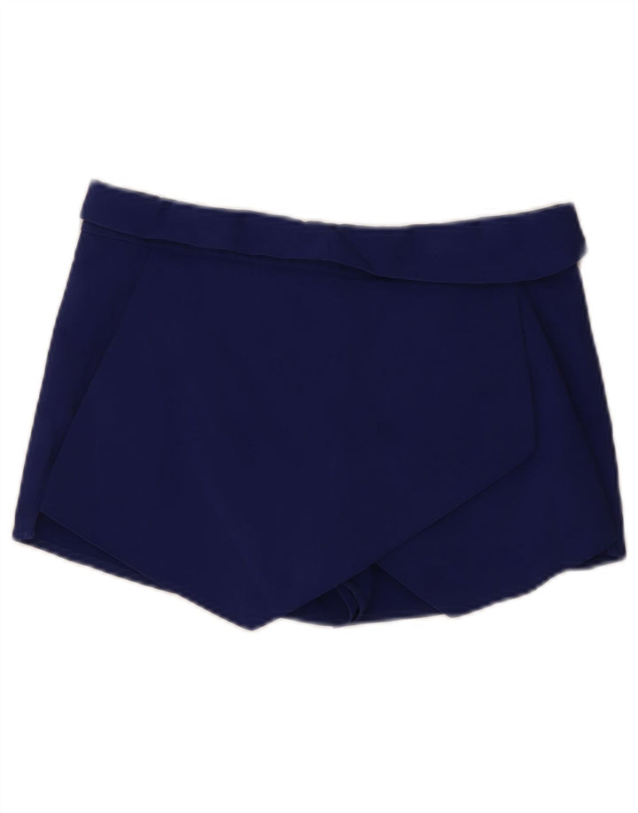Pantaloni scurți pentru femei Zara Medium W28 Bleumarin Bumbac