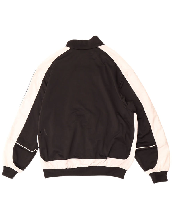 Jachetă de trening pentru bărbați Adidas UK 48/50 XL Poliester negru color bloc