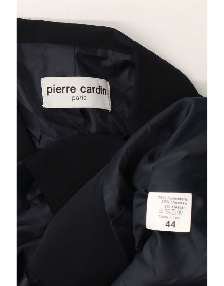 Jachetă blazer pentru femei Pierre Cardin cu mâneci 3/4 IT 44 Medium Bleumarin