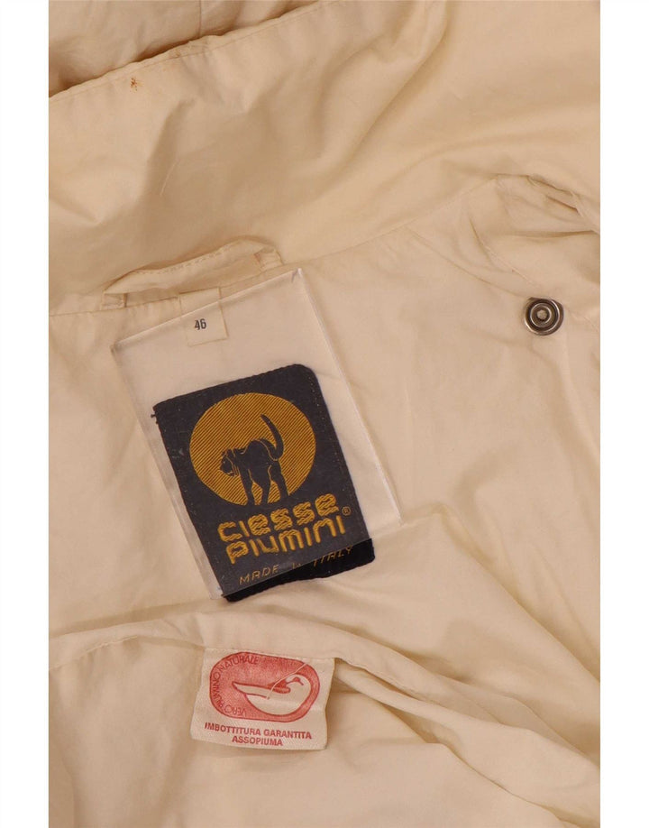 Jachetă căptușită supradimensionată pentru femei Ciesse Piumini IT 46 Large Off White