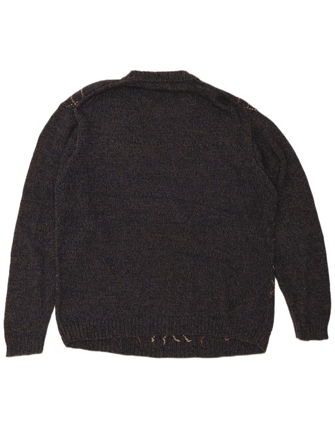 DOCKERS Pulover pentru bărbați cu gât roșu XL, albastru bleumarin, bumbac Argyle/Diamond