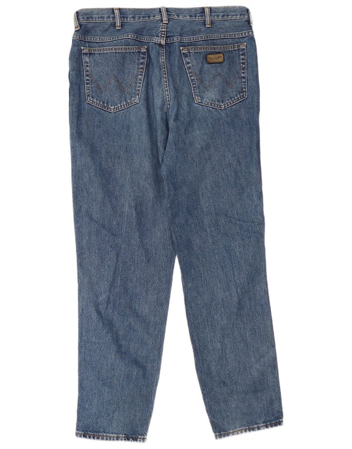 Blugi conici pentru bărbați Wrangler W38 L35 Bumbac albastru