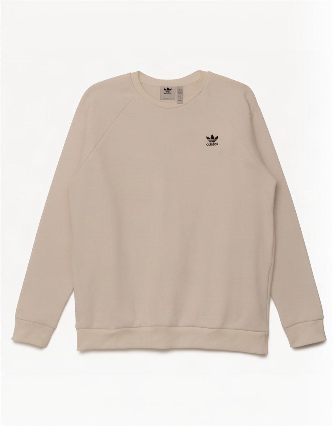 Hanorac pentru bărbați Adidas Jumper mare, alb, bumbac