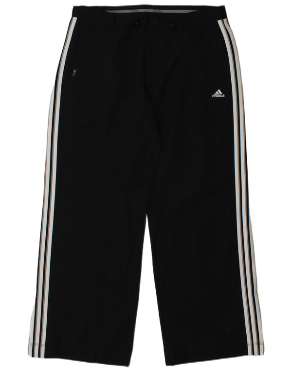 Pantaloni de trening ADIDAS pentru femei UK 18 XL bumbac negru