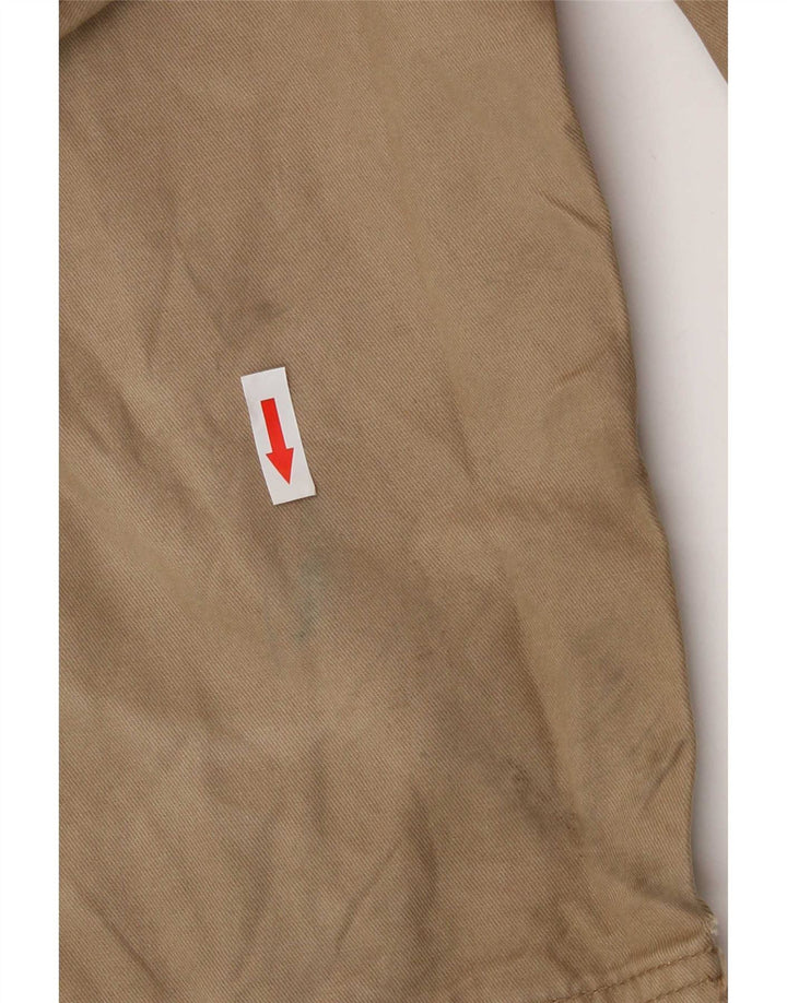 Pantaloni cargo drepti pentru bărbați Marks & Spencer W32 L29 bumbac bej
