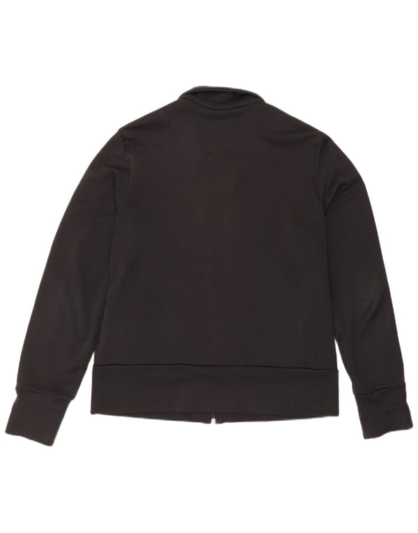 Jachetă de top pentru trening Adidas pentru femei UK 18 XL Poliester negru