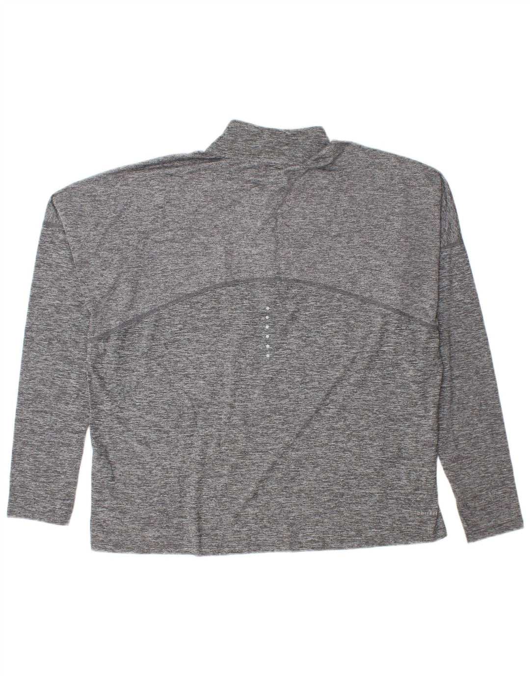 Top de trening Nike pentru bărbați, cu fermoar, cu gât, XL, poliester stricat