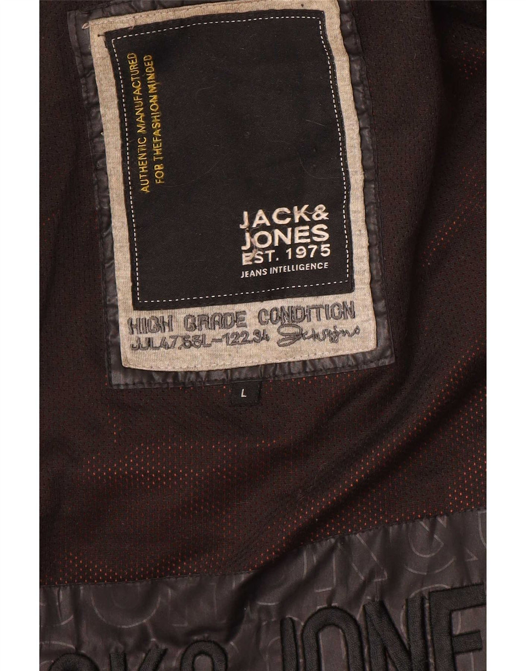 Jack & Jones jachetă căptușită pentru bărbați UK 40 mare maro