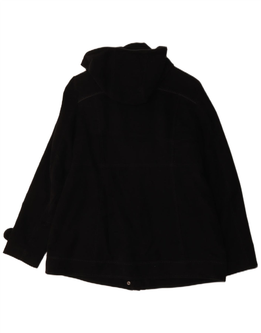 GEOX Respira Duffle Coat UK 12 bumbac mediu negru