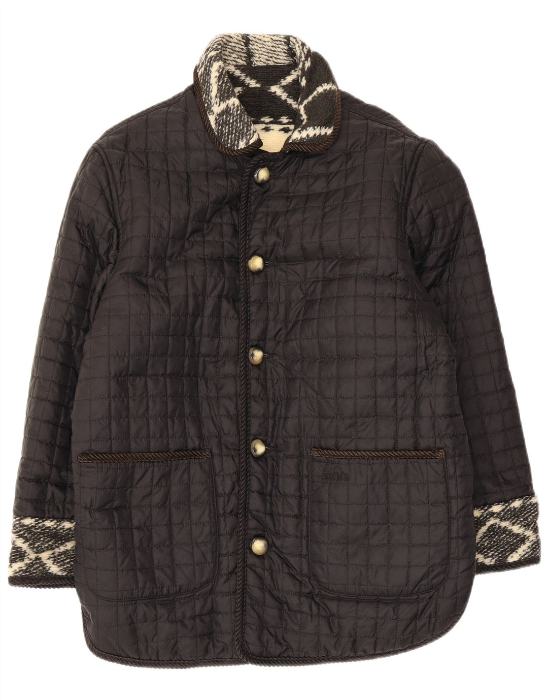 Jachetă matlasată Brums pentru bărbați UK 38 Medium Black
