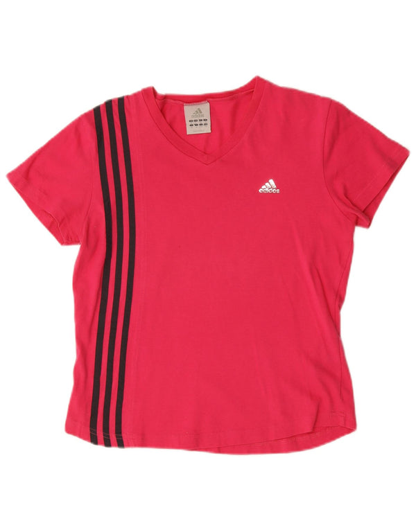 Tricou Adidas pentru femei Top UK 10 Small Pink Bumbac