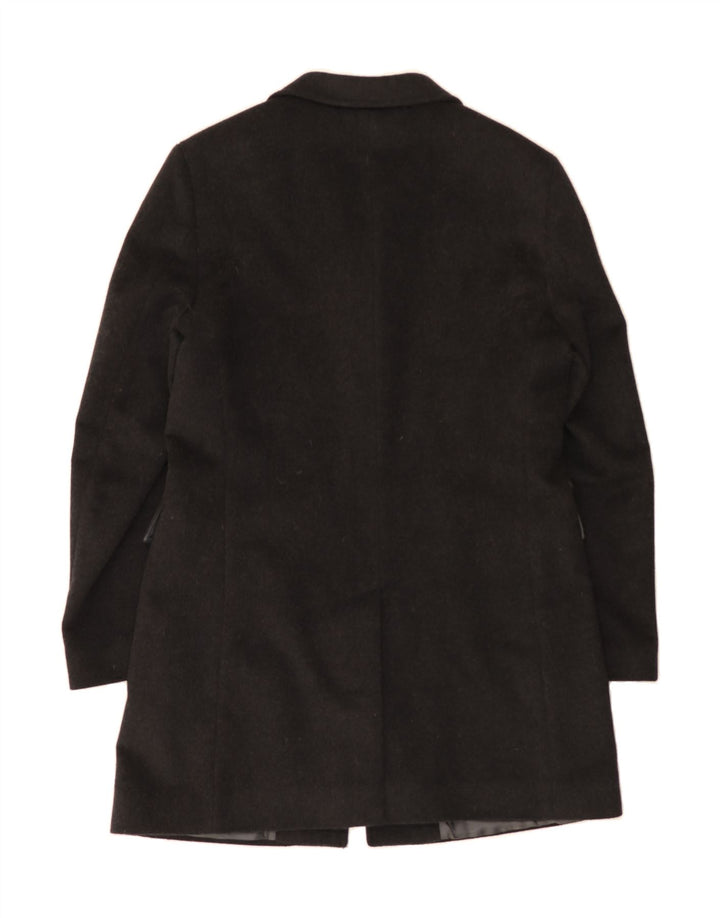 GRIGIOMBRA Womens Overcoat UK 20 2XL  Black Cashmere Vintage Grigiombra and Second-Hand Grigiombra from Messina Hembry 