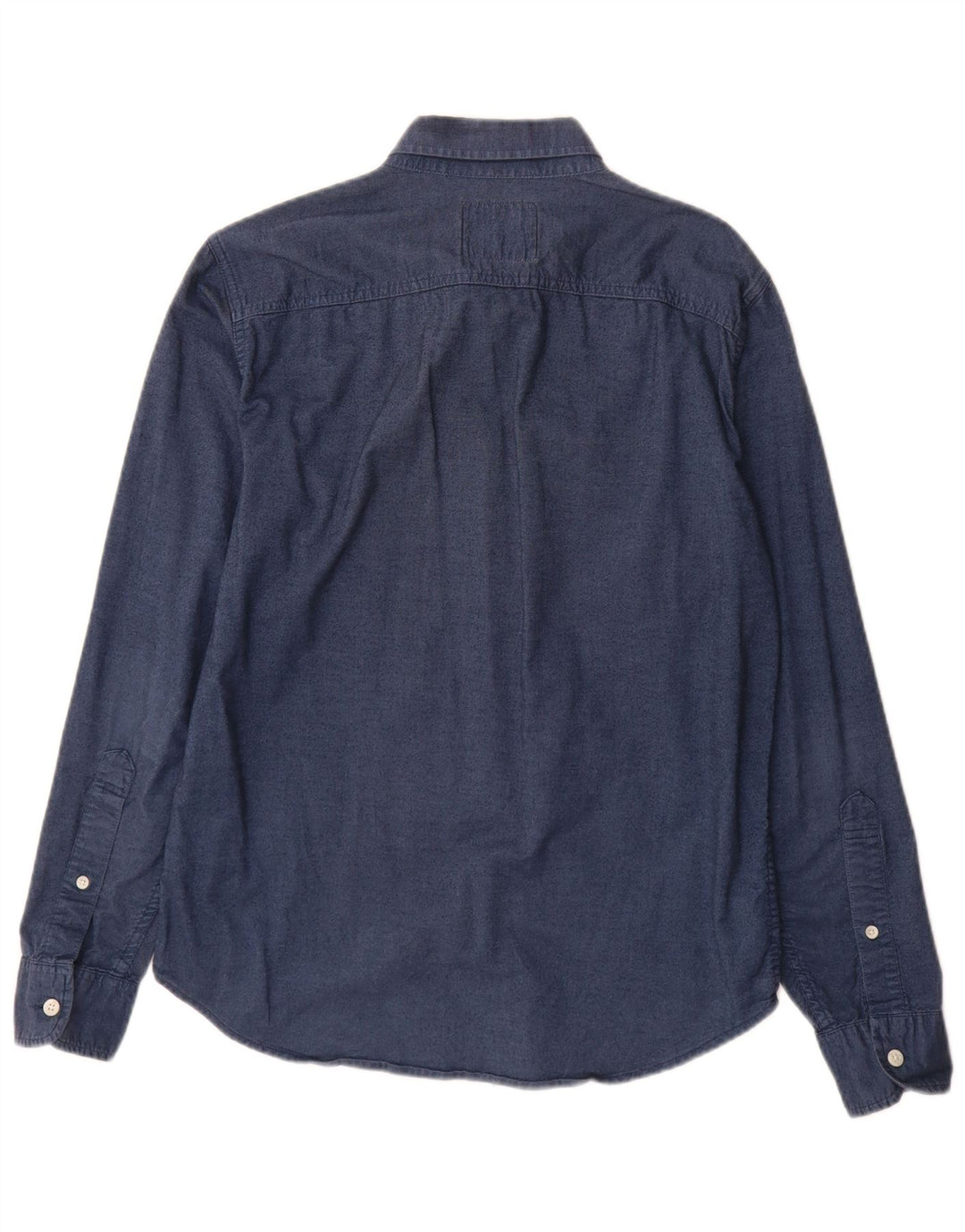 Cămașă Hollister pentru bărbați, mică, bleumarin, bumbac