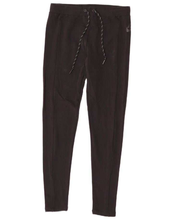 Leggings pentru femei Nike UK 10 mic bumbac negru