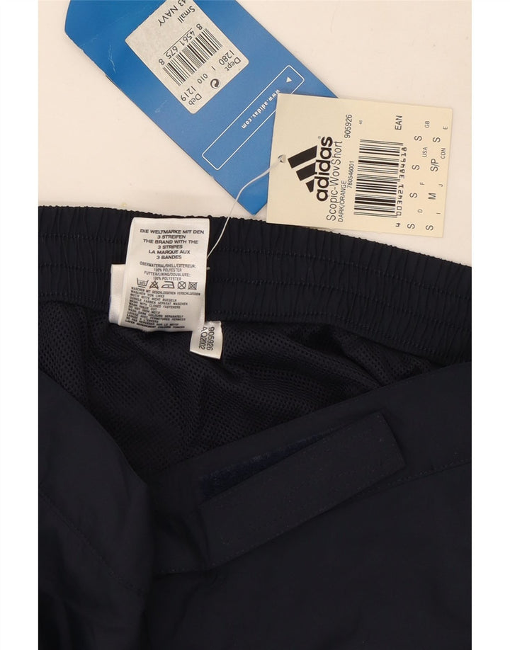Pantaloni scurți sport pentru bărbați Adidas, poliester, albastru mic