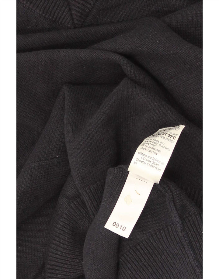Marks & Spencer pentru bărbați Blue Harbour Vest Tank Top mare din bumbac bleumarin