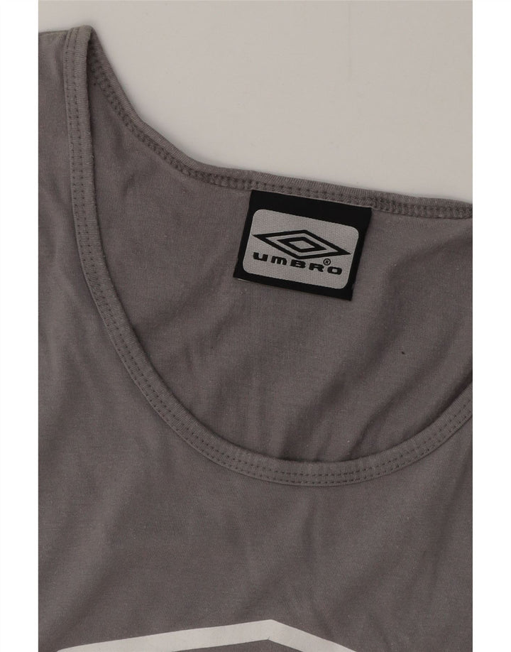 UMBRO Vest Grafică pentru bărbați, XL, bumbac gri
