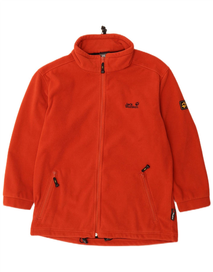 Jachetă fleece pentru bărbați JACK WOLFSKIN UK 44 XL poliester portocaliu